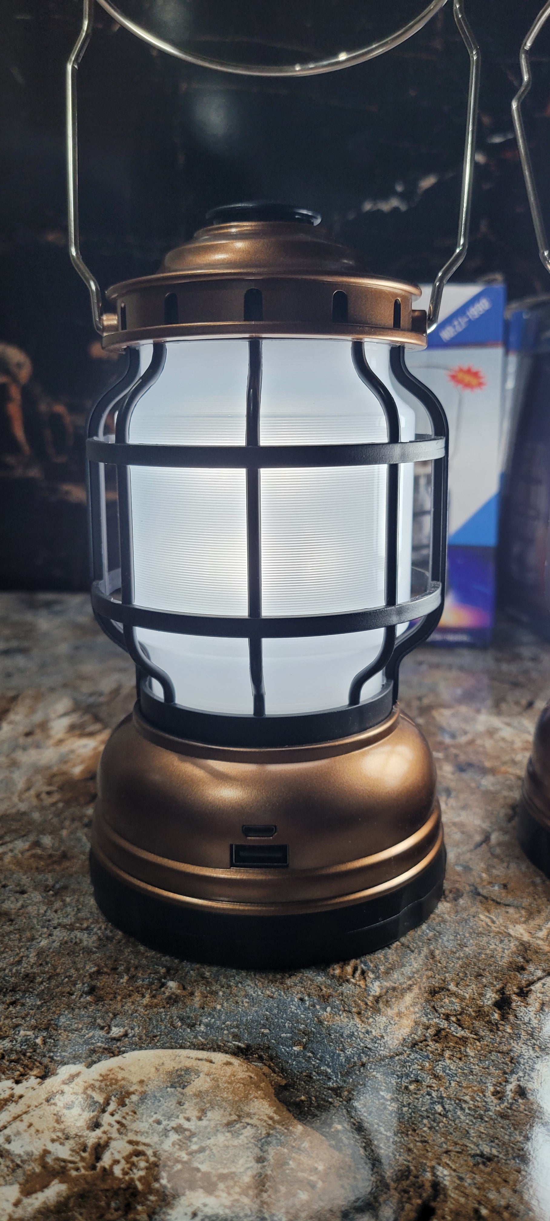 LED Camping Lantern, Camping lamp, one Key Control Shell, ABS Plastic for Hiking Home