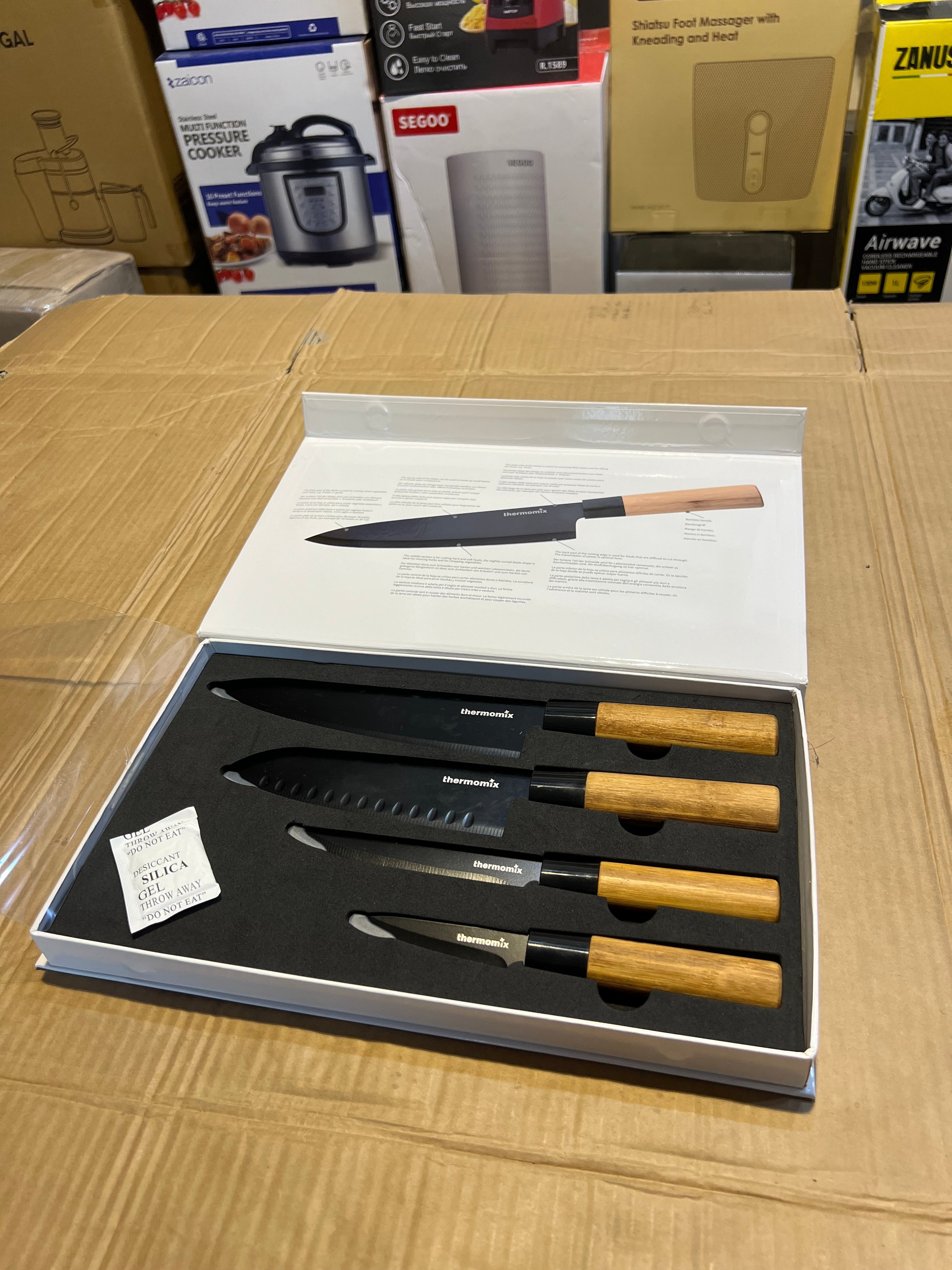 Japanese lot thermomax brand 4pcs Knife Set