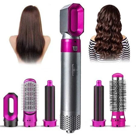 5 IN 1 HAIR DRYER HOT COMB