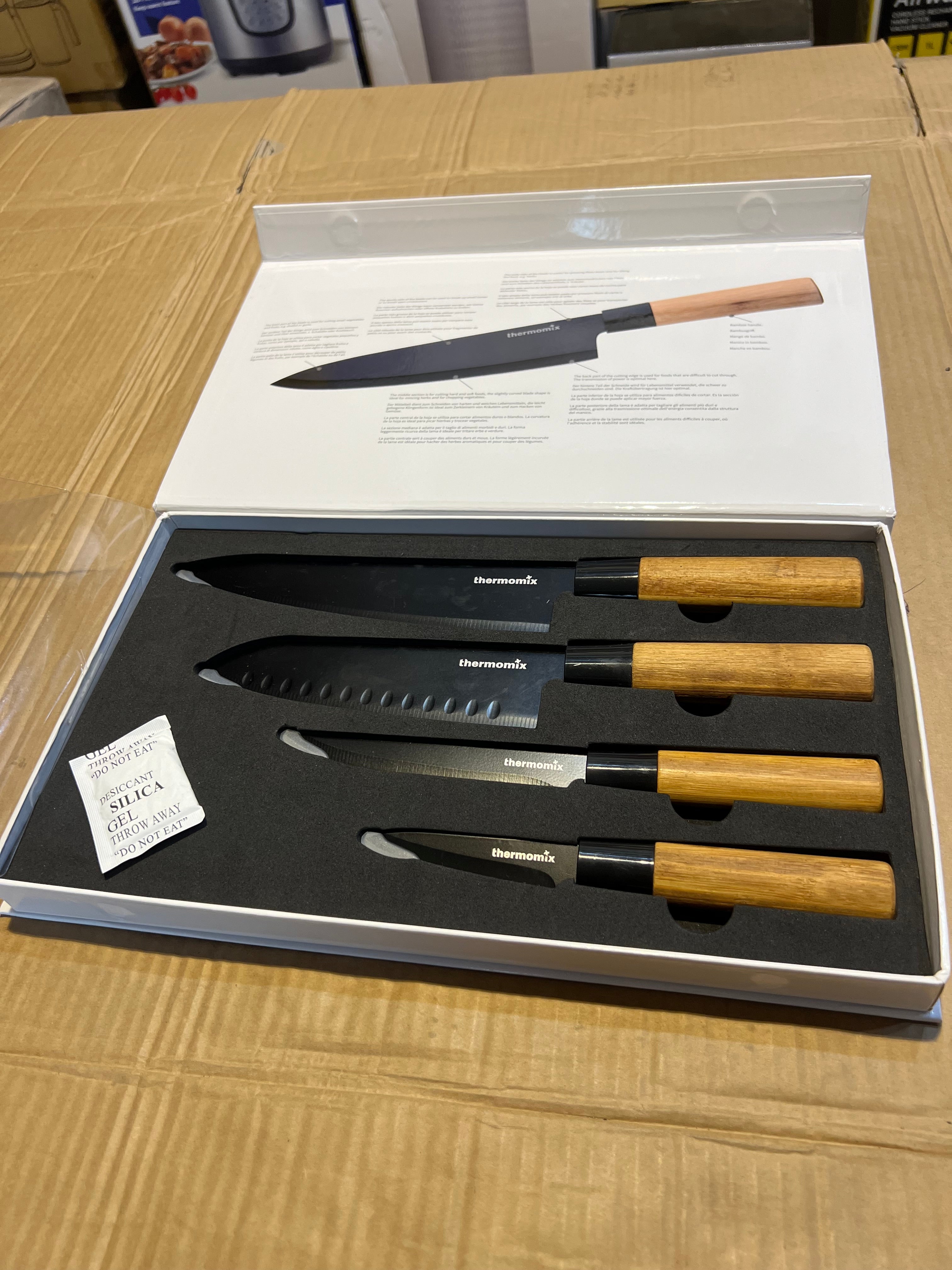 Japanese lot thermomax brand 4pcs Knife Set