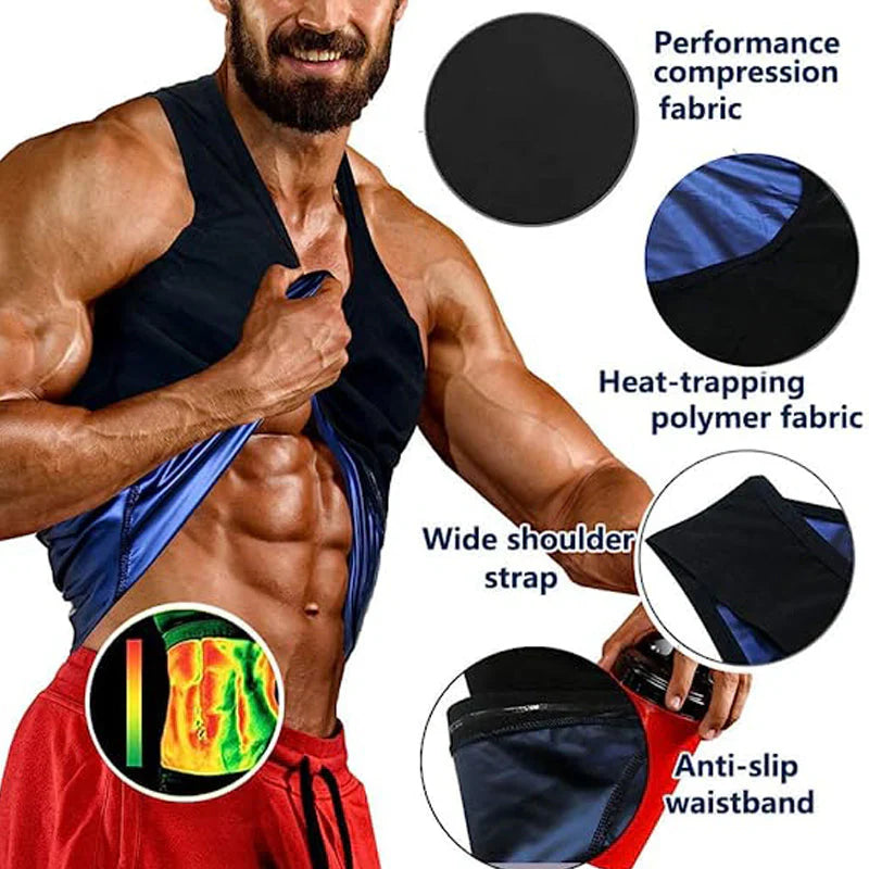 BODY SWEAT SHAPER VEST