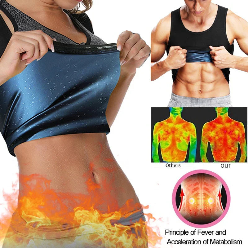 BODY SWEAT SHAPER VEST