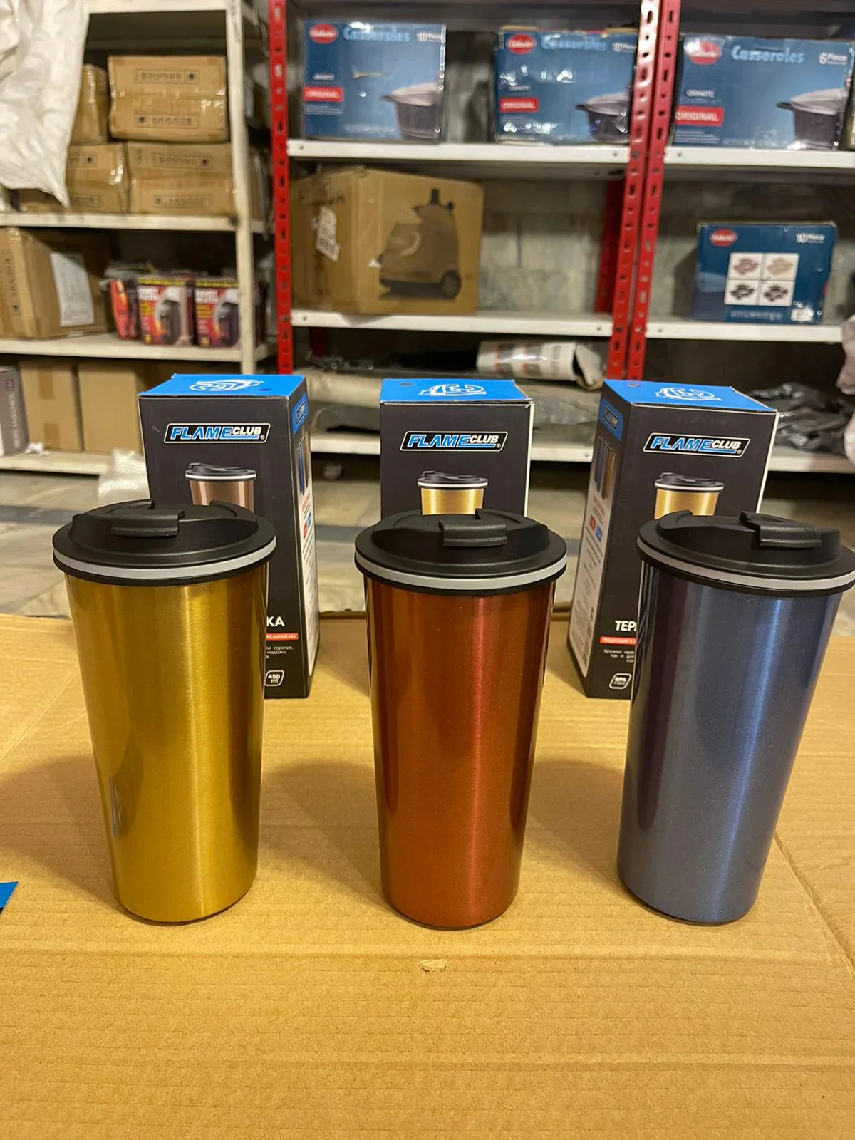 FLAMECLUB THERMAL COFFEE MUG