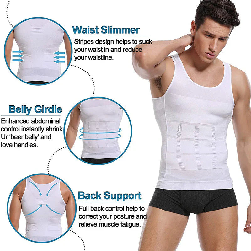 SLIMMING MEN BODY SHAPER 🏋️‍♂️💪