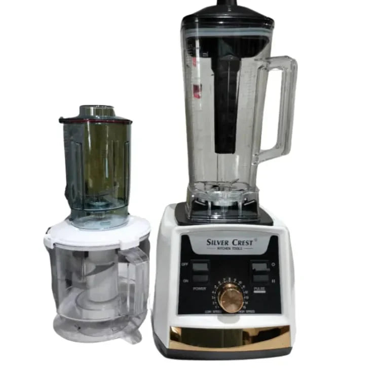 SILVER CREST HEAVY DUTY BLENDER 3 IN 1 POWER FULL MOTOR 2L JUG , GRINDER AND CHOPPER GERMAN TECHNOLOGY